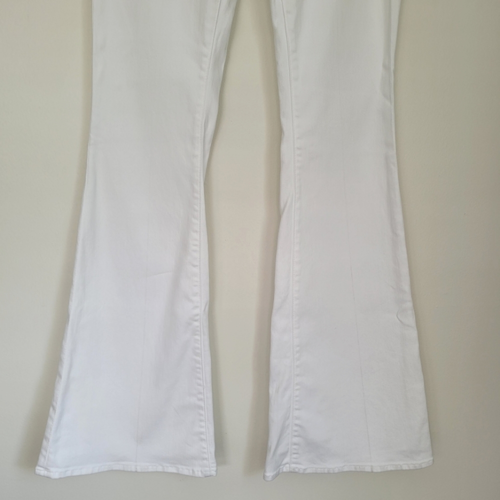 MOTHER Denim The Curfew Low Rise Flare Leg In Sleeping Beauty Size 26 - Picture 9 of 14